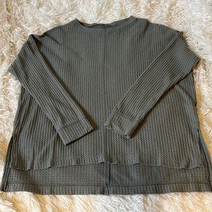 American Eagle Long Sleeve Oversized Tee size XS